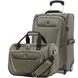 Travelpro Luggage Maxlite 5 | 2-Piece Set | Soft Tote and 22-Inch Rollaboard (Slate Green)