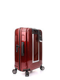 Samsonite Neopulse Suitcase 4 Wheel Spinner 55cm Cabin Metallic Red
