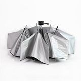 Bosunshine Bts Strong Windproof Compact Travel Folding Umbrella Sunshade , Three Folding, Light