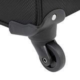 Skyway Encinita's 24" Spinner Upright Luggage, Black