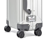 Zero Halliburton Geo Aluminum 3.0 Carry-on 4 Wheel Spinner Travel Case ZRG2519 (BLACK)