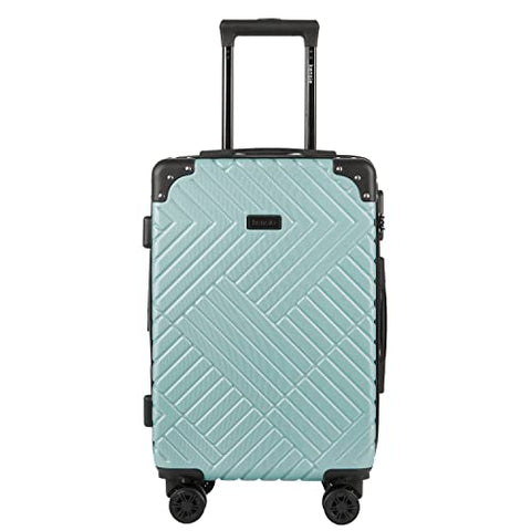 kensie 3 Piece or 20" Tigard Luggage Set, Slate Blue, Inch Carry-On