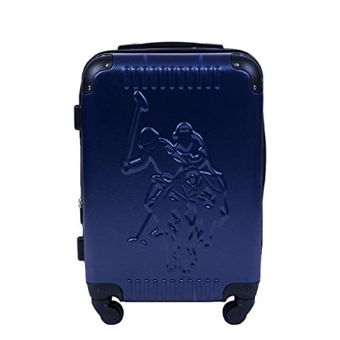 U.S. Polo Assn. 21in Spinner Suitcase, Blue