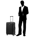 Atlantic Ultra Lite Hardsides 24" Spinner Suitcase, Jade Black