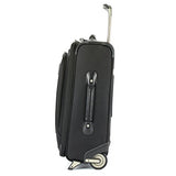 Travelpro Luggage Crew 11 20" Carry-on International Rollaboard w/USB Port, Black