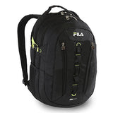 Fila Vertex Tablet And Laptop School Backpack, Black, One Size
