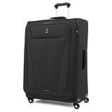 Travelpro Maxlite 5 | 4-Pc Set | Rolling Tote, 25" & 29" Exp. Spinners With Travel Pillow (Black)
