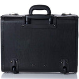 Alpine Swiss Rolling 17" Laptop Briefcase on Wheels Attache Lawyers Case Legal Size