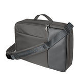 ABage Convertible Messenger Bag Daypack Travel School Laptop Backpack Briefcase Bookbag, Grey