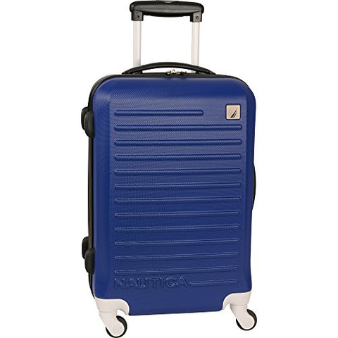Nautica Tide Beach 21 Inch Hardside Spinner Suitcase (