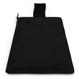 Shacke Hidden Travel Belt Wallet w/RFID Blocker (Black with Black Strap)