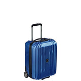DELSEY Paris Cruise Lite Hardside 2.0 Luggage Under-Seater with 2 Wheels, Blue, Carry-on 19 Inch