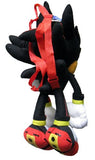 Sonic the Hedgehog Doll Plush Backpack - Shadow Backpack Black (24 Inch)