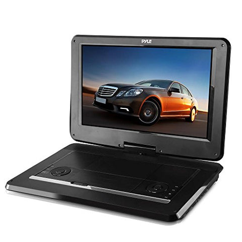 Pyle 17.9" Portable DVD Player, With 15.6 Inch Swivel Adjustable Display Screen, USB/SD Card Memory Readers, Long Lasting Built-in Rechargeable Battery, Stereo Sound  with Remote. (PDV156BK)