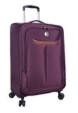 Caribbean Joe 20" Carry On Ultra Lightweight Expandable Luggage With Spinner Wheels