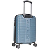 Kenneth Cole New York Sudden Impact 2.0 20" Hardside Expandable 8-Wheel Spinner Carry-on Luggage with TSA Lock, Ice Blue