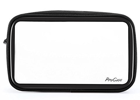 Procase Tsa Approved Travel Toiletry Bag Pouch, Matte Clear Travel Organizer Airport Carry-On