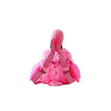 Berchirly Cute Pink Flamingo Plush Toy Mini Backpack for Baby Girls