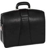 McKleinUSA Harrison 83385 V Series 17-Inch Partners Full Grain Oil Tanned Leather Laptop Brief (Black)