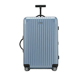 Rimowa Salsa Air Polycarbonate Carry on Luggage 26" Inch Ultralight Cabin Multiwheel 65.0 L TSA Lock Spinner Suitcase Ice Blue