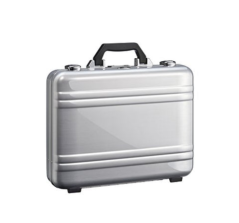Zero Halliburton 2.0 Large Classic Framed Polycarbonate Attaché Briefcase, Silver, One Size