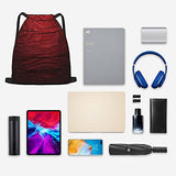 Drawstring Sports Backpack,Maroon,Wooden Planks Timber Board Ancient Tre,Travel Strap Pack Rucksack Shoulder Bags Gym Sackpack Casual Running Daypack For Men Women Teens 13.7"X17"