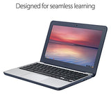 Asus Chromebook C202Sa-Ys02 11.6" Ruggedized And Water Resistant Design With 180 Degree (Intel