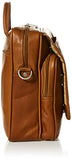 Piel Leather Traveler's Carry-All Bag, Saddle, One Size