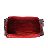 Ecko Unltd. 32" Steam Collection Rolling Duffel, Red