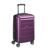 DELSEY Paris Comete 2.0 Hardside Expandable Luggage with Spinner Wheels, Purple, Carry-on 21 Inch