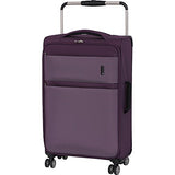 It Luggage World'S Lightest Debonair 27.8" 8 Wheel Spinner, Purple/White