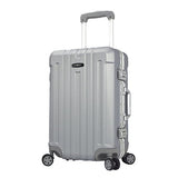 TPRC Seattel Hardside Rolling Carry-On Luggage, Silver, 20-Inch