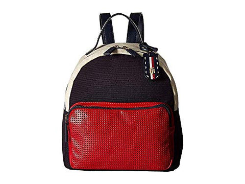 Tommy Hilfiger Women's Julia Novelty Backpack Navy/Red One Size