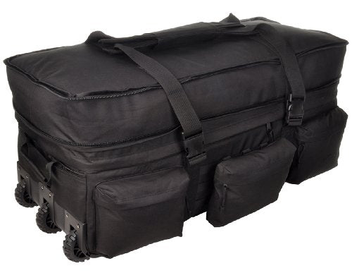 Sandpiper Of California Rolling Loadout Luggage X-Large Bag (Black, 15.5X37X17-Inch)