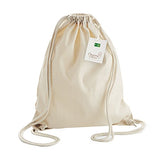 Westford Mill Earthware Organic Gymsac (13 Liters) (One Size) (Light Grey)