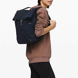 Lululemon Athletica Lululemon Women's Cross Paths Rucksack LW9BOJS Navy Blue 10.5 x 5.5 x 14 Shoulder Pack Sack Backpack, Tru Navy Blue