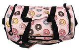Olympia Harmony Series SD 2221 21" Novelty Printed Total Travel Solution Duffel Bag (Doughnuts)