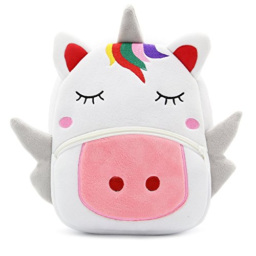 Cute Toddler Backpack Toddler Bag Animal Cartoon Mini Travel Bag for Baby Girl Boy 1-6 Years