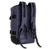 J World New York Duncan 22 Inch Three-Way Weekender Duffel Bag, Navy