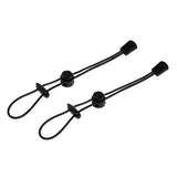 Baoblaze 2pcs/set Securing Fixing Hiking Stick Walking Pole Elastic Cord for Mountaineering