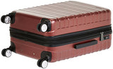 Amazonbasics Premium Hardside Spinner Luggage With Built-In Tsa Lock - 28-Inch, Red