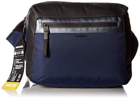 Diesel Men's VOLPAGO CROSSPLUS-Belt Bag, dark navy/black UNI