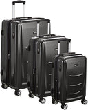 Amazonbasics Hardshell Spinner Luggage - 3-Piece Set (20", 24", 28"), Slate Grey