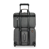 Briggs & Riley Kinzie Street Micro Messenger Laptop Bag, Grey, One Size