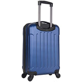 Heritage Travelware Lincoln Park 20" Hardside 4-Wheel Spinner Carry-on Luggage, Cobalt Blue