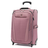 Travelpro Luggage Maxlite 5 22" Lightweight Expandable Carry-On Rollaboard Suitcase, Dusty Rose