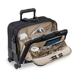 Briggs & Riley @work Large Spinner Briefcase (BLACK, FREE MONOGRAMMING)