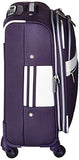 Us Traveler Alamosa 4-Piece Carry-On Luggage Set, Purple