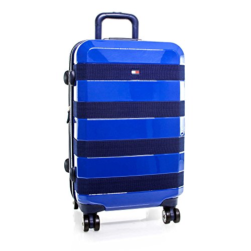 Tommy Hilfiger Rugby 21" Expandable Hardside Spinner, Navy