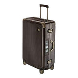 RIMOWA Lufthansa Elegance Collection suitcase 86.5L Electronic Tag Chocolate brown